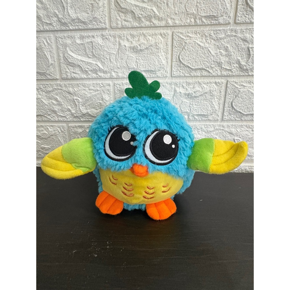 WinFun Plush Animated Chirpy Bird Toy Blue‎ Yellow Orange Baby Toddler